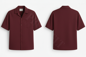 Chemise décontractée légère à manches courtes rayée boutonnée – Tenue d'été élégante à rayures verticales – Chemises personnalisées imprimées - Product Image 5