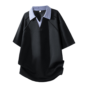 Chemise d'été pour homme 2026 Nouvelle Collection 100% Coton avec Logo Avant et Poche Design Uni Décontracté Respirant Manches Courtes 220g Service OEM - Product Image 1