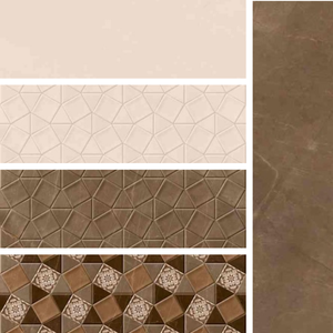 Carrelage mural en céramique blanc brillant élégant 300x600, design minimaliste pour les bureaux d'entreprise et les intérieurs de bâtiments commerciaux - Product Image 2