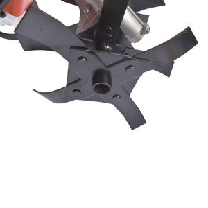 52CC 2 Stroke Gas Powered Handheld Rototiller for Lawn Garden Soil <b>Cultivation</b> - Product Image 6