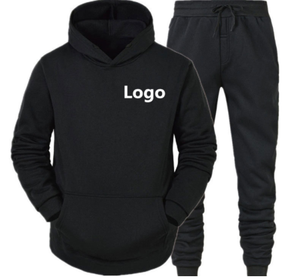 Conjunto Deportivo Informal con Capucha para Invierno, Unisex, Color Sólido, Ropa Deportiva Personalizada, Traje para Correr, Fabricante de Ropa Deportiva al por Mayor - Product Image 3