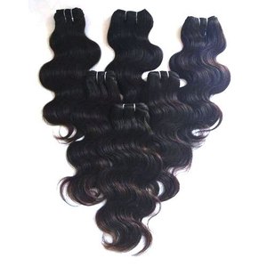 Loose Deep Wave Italian Curl Natural Cuticle Aligned Weft Raw Virgin Cambodian Indian Weave Bundles Human Hair Extensions - Product Image 2