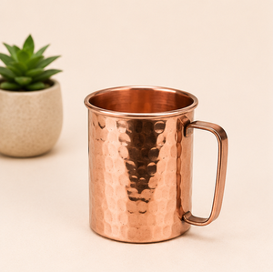 Handcrafted Pure Solid Copper <b>Moscow</b> <b>Mule</b> Mug Hammered Design Copper <b>Cup</b> for Barware Wedding Gifts with Custom Logo Options - Product Image 1