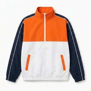 High Demanding Custom Men's Waterproof Nylon Windbreaker <b>Set</b> Full Zip Jacket and Pants Outdoor Hiking Running Tracksuit Outfits - Product Image 2