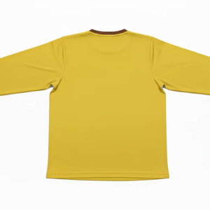 Men Fashion Long Sleeve T Shirt Cotton <b>Polyester</b> Breathable Casual Plain Full Sleeve Daily Wear Comfortable Wholesale Apparel - Product Image 2