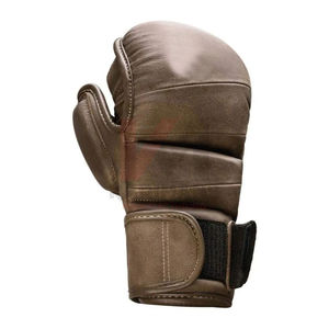 Gants de sparring en cuir pour MMA, sangle de poignet réglable, gants de protection pour la salle de sport, la remise en forme, l'entraînement et la compétition - Product Image 6