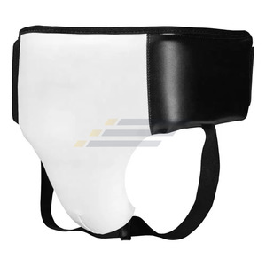 2025 Leather Anti-Sweat Groin Guard for Men <b>Boxing</b> Sports Wear Custom Logo Protection Sale Low Price - Product Image 1
