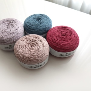 Fil à crocheter en coton peigné Linea GRANDE pour tricot à la main, pelote de 300g, fil à crocheter en coton, fil à tricoter à la main - Product Image 4