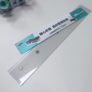Porte-étiquettes de prix magnétique réutilisable en PVC, étiquette d'affichage de rayonnage personnalisée et étanche pour les magasins de détail et les supermarchés - Product Image 2