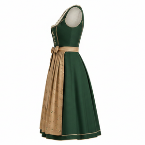 Robe Dirndl bavaroise sur mesure de qualité supérieure pour femmes, costume traditionnel allemand de serveuse de bière, vêtements de festival folklorique - Product Image 4