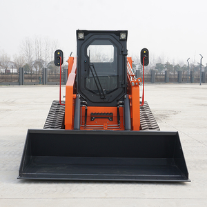 Mini-chargeuse compacte multifonctionnelle sur chenilles, chargeuse diesel compacte avec système de fixation rapide - Product Image 6