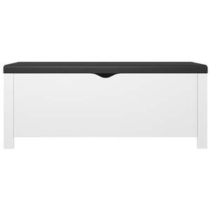 Boîte de rangement blanche avec coussin 41.3 "x 15.7" x 17.7 "Meubles de maison - Product Image 5