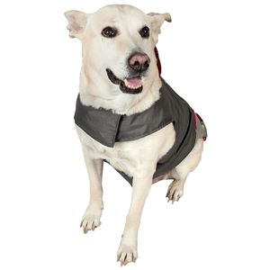 Giacca per Cani Convertibile 2-in-1 Helios Lotus Impermeabile con Tecnologia Blackshark, Abbigliamento per Animali Nero - Product Image 3