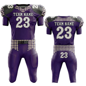 Équipement d'entraînement de football américain en cuir PU, taille officielle américaine, manches courtes - Product Image 1