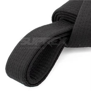 Ceinture d'arts martiaux durable, confortable et légère en coton pour le karaté, le taekwondo et le judo, idéale pour la pratique quotidienne - Product Image 2
