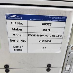 Vanne de régulation de pression intégrée MKS EDGE 6060A-G12 - Équipement et pièces semi-conductrices de renommée mondiale - Product Image 6