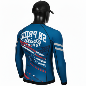 Premium Quality <b>Top</b> Selling Wholesale Unisex MMA Long Sleeve Rash Guards with Customized Color & Logo at Reasonable Price - Product Image 4