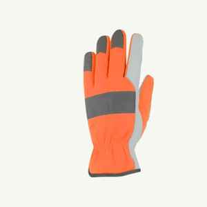Material Grey Black Soft Mechanic Welding Driver Work Anti-Scald Leather Hand Safety Glove - Product Image 2