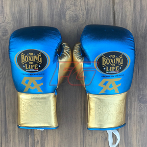 Gants de boxe personnalisés pour l'entraînement et le sparring |   Style à Doigts Entiers |   Fermeture à boucle et crochets |   Construction en cuir |   Évacuation de l'humidité - Product Image 2