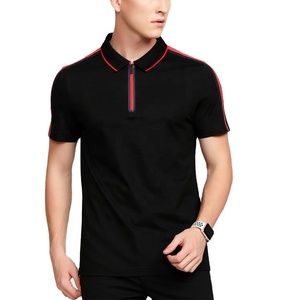 Ventes d'usine Polo à manches courtes de haute qualité Design de marque Polo uni de haute qualité pour hommes pour le sport hommes décontracté intelligent - Product Image 4