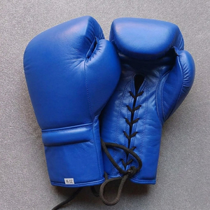 Guantes de Boxeo de Cuero Personalizados de Primera Calidad, Impermeables, para MMA, Kickboxing, Entrenamiento, Transpirables, de Alta Calidad, Profesionales, para Gimnasio - Product Image 3
