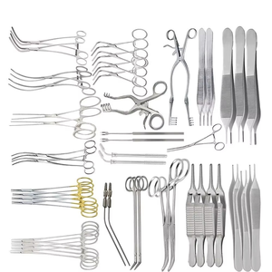 Juego de Cirugía Vascular Premium - Acero Inoxidable |   Kit de Instrumentos Reutilizables y Autoclavables para Bypass Cardiovascular y Periférico - Product Image 2