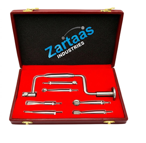 Juego de 7 Piezas de Instrumentos Quirúrgicos Ortopédicos de Acero Inoxidable Hudson Hand Drill Brace - Product Image 1