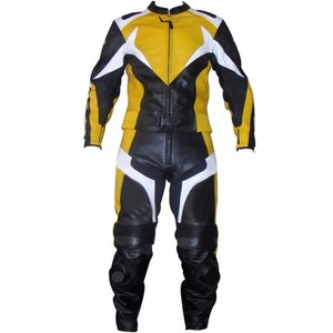 Traje de Carreras de Cuero para Motocicleta, Traje de Carreras de 1 y 2 Piezas, Ropa de Carreras de Motocicleta de Piel de Vaca - Product Image 6