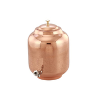 Robinet Distributeur d'Eau en Cuivre, Métal Massif, Design Moderne et Simple, Grande Capacité, Écologique, Froid, Manuel, Usage Commercial, Domestique et Hôtelier