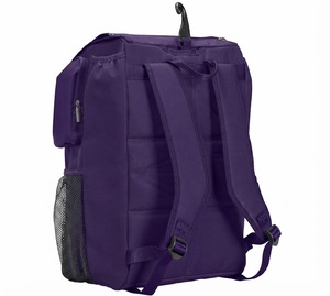 Sac à dos de sport Easton 50-70L avec poches latérales en maille et compartiment avant, design étoiles rouge bleu blanc - Product Image 2