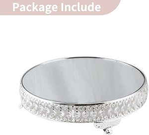 Decorative Eco-friendly Stainless Steel Cake Stand for Dessert <b>Table</b> Styling for Cake Cupcake and Pastry Display - Product Image 5