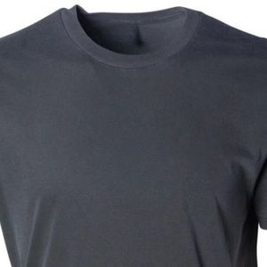 <b>Navy</b> Blue Mens Plain Crew Neck Short Sleeve T Shirt Soft Cotton Casual Basic Tee Lightweight Breathable Summer Everyday Wear - Product Image 3