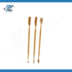 ที่ดันหนังกำพร้าสแตนเลสสองด้าน เครื่องมือสำหรับทำเล็บมือและเล็บเท้า ดูแลเล็บและลอกเจล ผลิตในปากีสถาน - Product Image 3