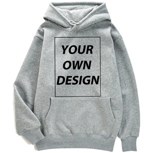 <b>Pink</b> Hooded <b>Sweatshirt</b> Oversized Fit Front Pocket Digital Print Casual Solid Color Winter Wear Fleece Material Men's - Product Image 3