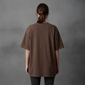 เสื้อยืดคอกลมแขนสั้นสีพื้นผ้าฝ้าย 100% เป็นมิตรกับสิ่งแวดล้อม สำหรับฤดูร้อน ตกแต่งด้วยลายปัก สำหรับผู้หญิง ราคาขายส่ง - Product Image 5