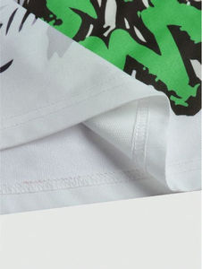Custom-Made High-Quality 100% Pure Cotton Jersey Printed Oversized Street Style Retro Washed <b>Men's</b> Casual T-<b>Shirt</b> - Product Image 2