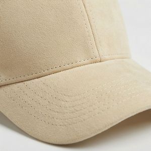 หมวกแก๊ปสีครีม หมวกเบสบอล สไตล์ฤดูร้อน ยอดนิยมสำหรับทุกวัน อุปกรณ์สำหรับผู้ชาย หมวกพรีเมียมสำหรับผู้หญิง รุ่นล่าสุด - Product Image 4