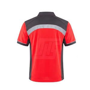 เสื้อโปโลผู้ชายสำหรับงานอุตสาหกรรม ผ้าทนทาน แขนสั้น คอปก เสื้อทำงาน สวมใส่สบาย เหมาะสำหรับชุดยูนิฟอร์มพนักงาน สวมใส่ได้ทุกวัน - Product Image 2