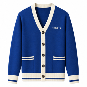 Pulls très demandés, de haute qualité, col en V, pour les sororités, les fraternités, les écoles, les collèges, les universités, pulls longs unisexes - Product Image 1