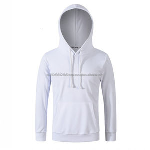 OEM al por mayor de impresión personalizada de los hombres de manga larga suéter con capucha Casual cáñamo bambú Terry para el invierno - Product Image 1