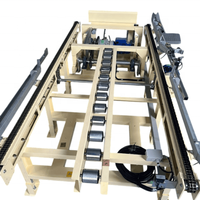 Nouveau module de chaîne de convoyeur de tri de palettes ASRS, plateforme élévatrice robuste, revêtement poudré A6061/SS41/S45C 0.37kW/0.75kW pour entrepôt