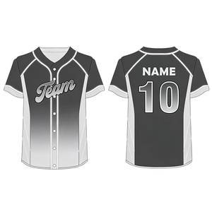 Maillot de football américain, de soccer ou de baseball personnalisé, vierge, en polyester, à manches courtes, pour sublimation, séchage rapide, uniforme sportif d'équipe - Product Image 1