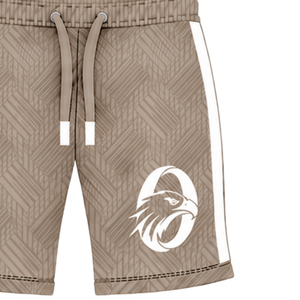 Pantalones Cortos Deportivos Color Taupe, Personalizados, para Entrenamiento Atlético, Gimnasio, Ejercicio, con Cordón, de Secado Rápido, Transpirables, Ropa Deportiva de Alto Rendimiento, Uniforme de Equipo - Product Image 5