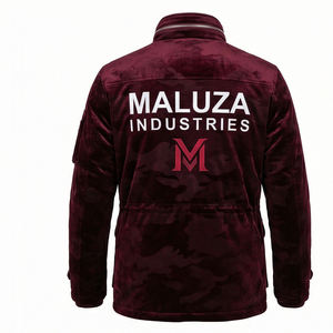 Chaqueta con Capucha de Camuflaje Premium para Hombre, Multibolsillos, Estilo Urbano, para Invierno, Ropa MALUZA INDUSTRIES - Product Image 3