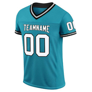 Best Quality Unisex American Football Jersey Custom Sublimation Breathable Quick Dry V-Neck Short Sleeve Football Jersey - Product Image 3