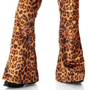 Pantalon tissé à imprimé floral pour hommes, coupe régulière, longueur complète, tissu extensible, vêtements décontractés - Product Image 6