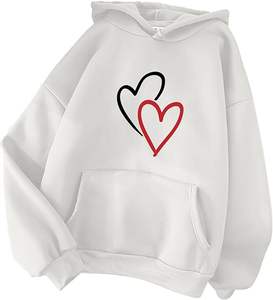 เสื้อฮู้ดพิมพ์ลายพัฟพร้อมกระเป๋า ผ้าฝ้ายผสมเนื้อนุ่มใส่สบาย เหมาะสำหรับผู้ชาย ผู้หญิง และวัยรุ่น - Product Image 2