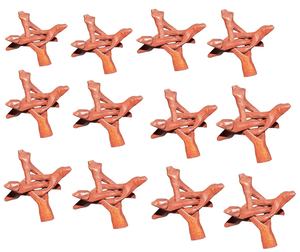 Support trépied Cobra en bois de séquoia teinté sculpté à la main de 4 pouces pour brûleur d'encens en coquille d'ormeau - Utilisation toutes saisons - Product Image 1