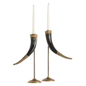 Portavelas de Cuerno de Lujo Hecho a Mano, Estilo Animal, Artículo Coleccionable para Decoración del Hogar y Uso en Exteriores - Product Image 6