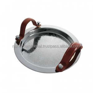 Plateau fantaisie poli brillant en acier inoxydable - Product Image 2